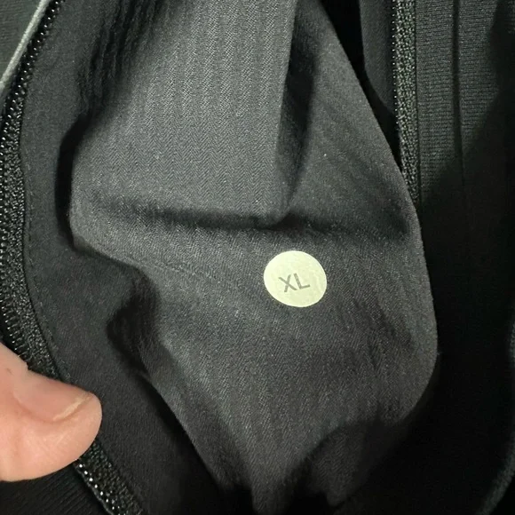 Lululemon Non Stop Blazer Men's XL Black Zip Jacket Coat Sport